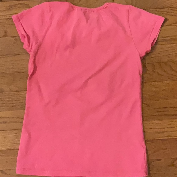 Disney Pink Short Sleeve Tee with Graphic Design - Picture 4 of 4